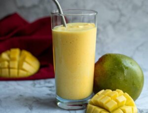 Receta para hacer merengada de mango tradicional