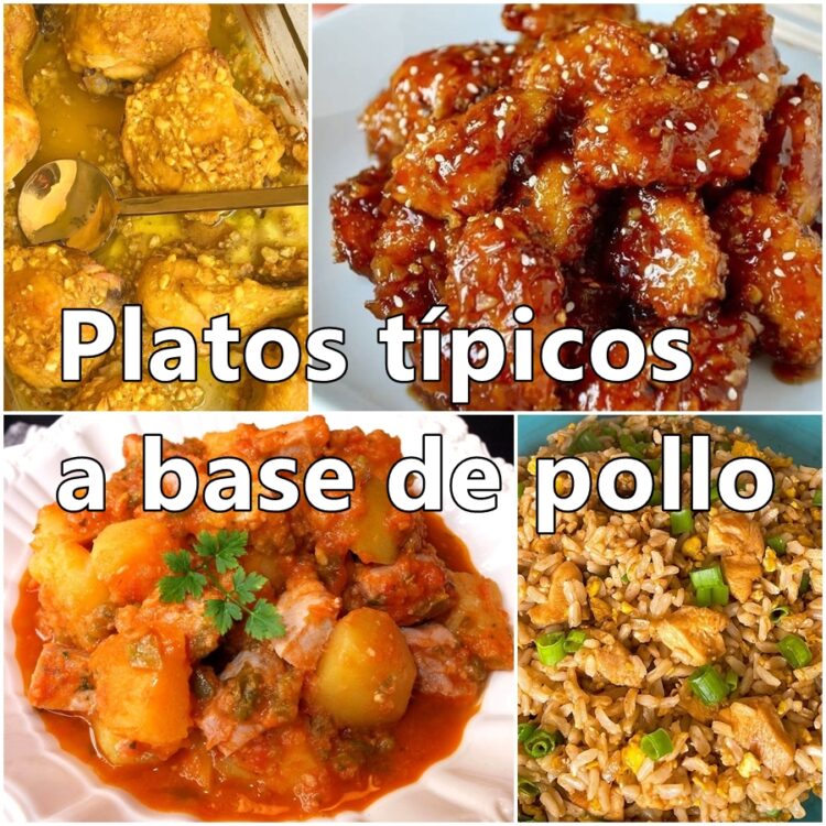 30 Platos típicos colombianos a base de pollo